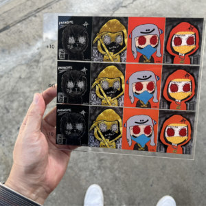 SOLD [Ordskul Proof-sheet] UV Print on 3mm Acrylic glass