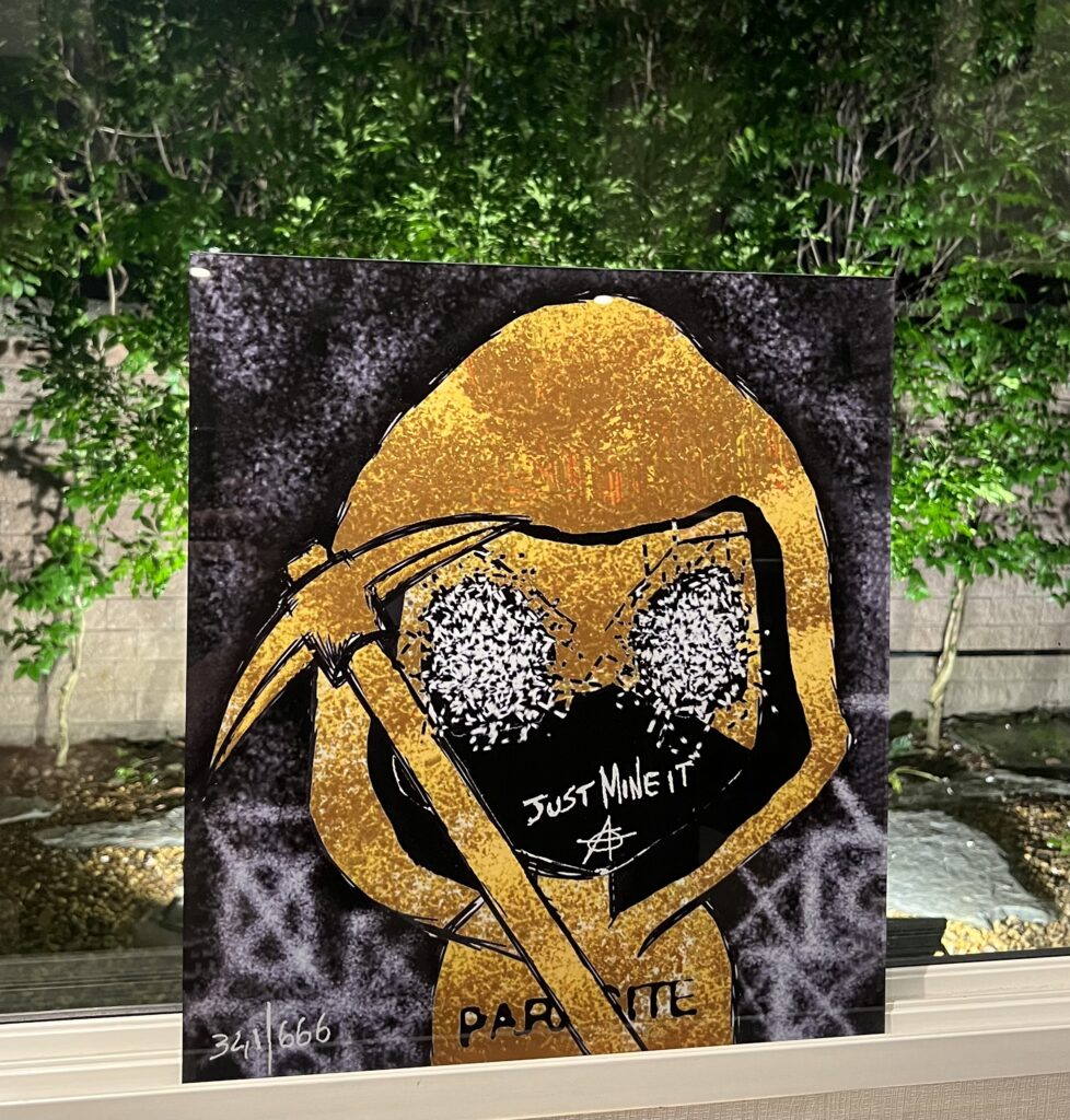 [Ordskul 341/666] UV Print on 3mm Acrylic glass